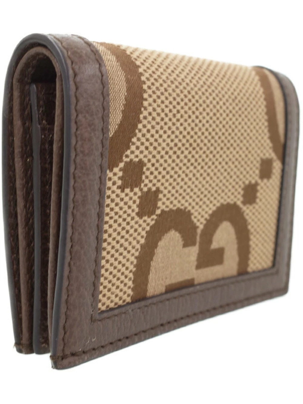 Gucci Wallet Bi Card GG fold Diana Jumbo Short